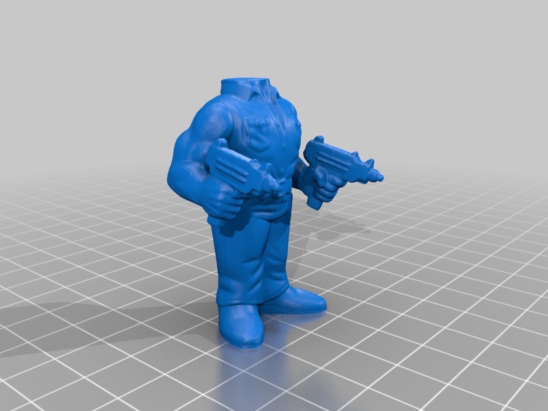 Action Figure Body - 3D scan