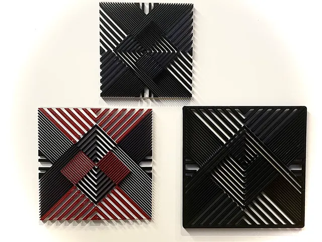 Geometric wall art - 3 designs
