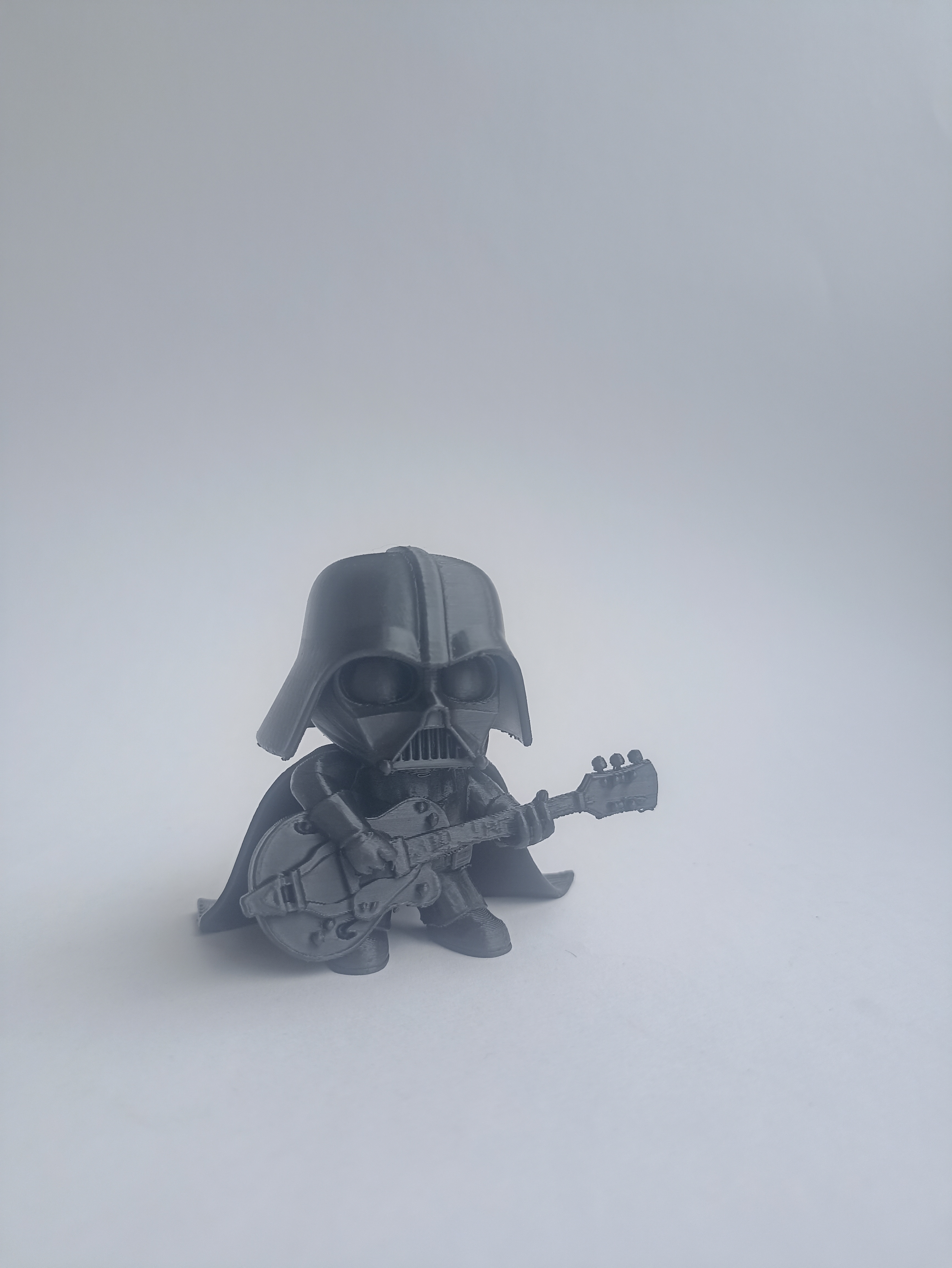 Darth vader guitar player. 3D model