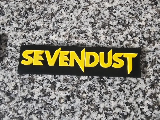 Sevendust 3D Logo Rock Band Wall Art Sign Plaque