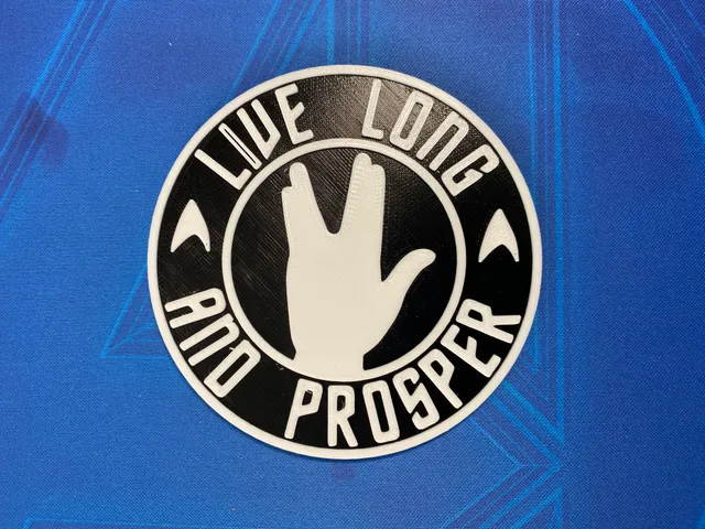 Star Trek Live Long and Prosper Coaster