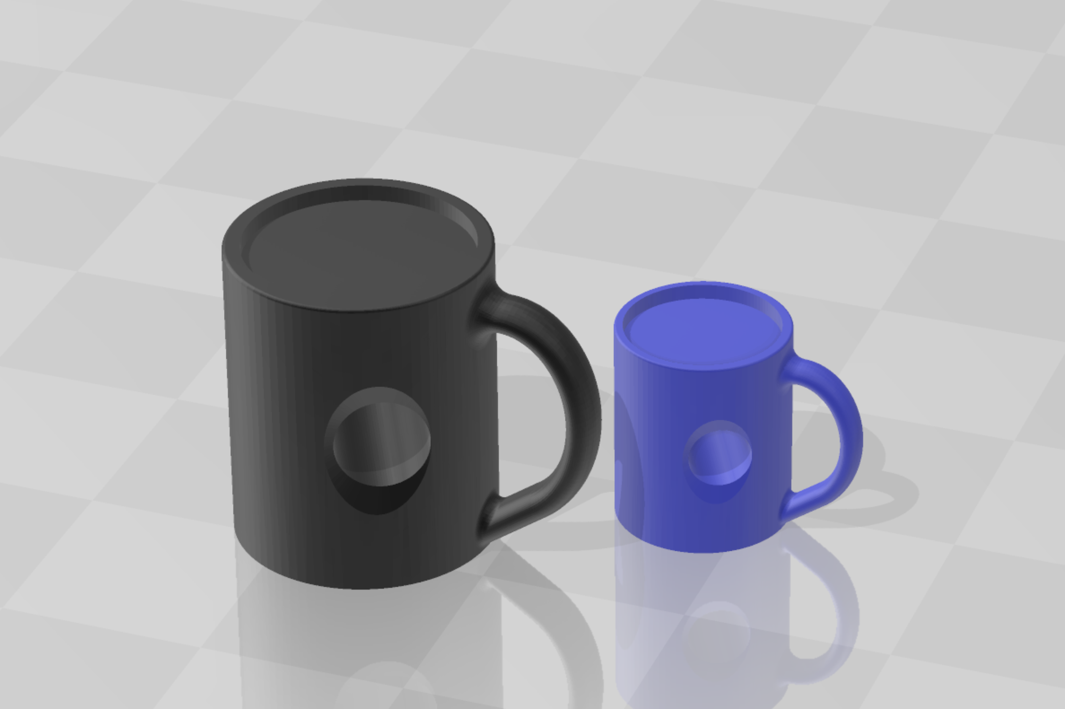 Coffee mug beads