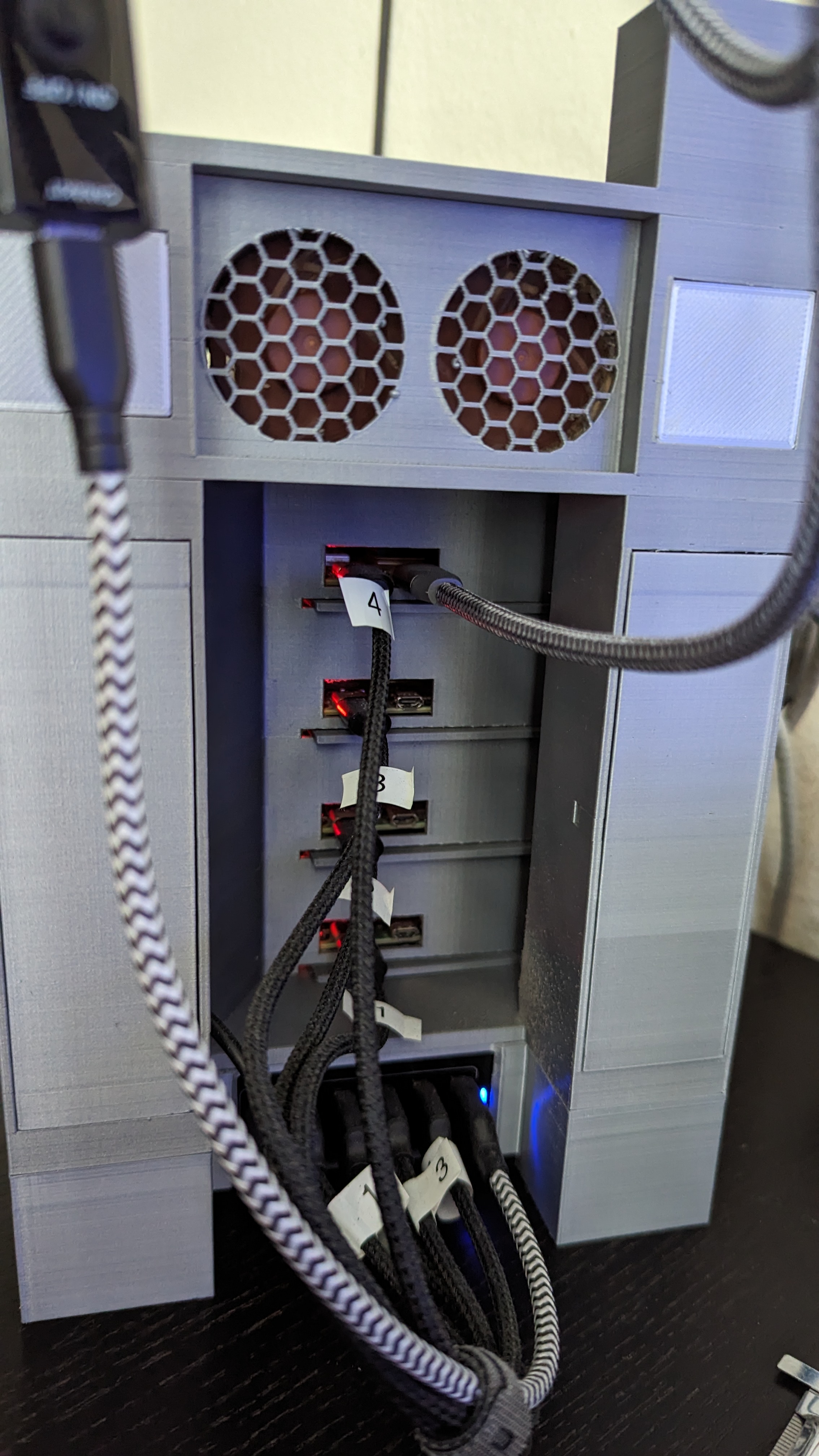 Raspberry Pi Rack v2 von Draik | Kostenloses STL-Modell herunterladen ...