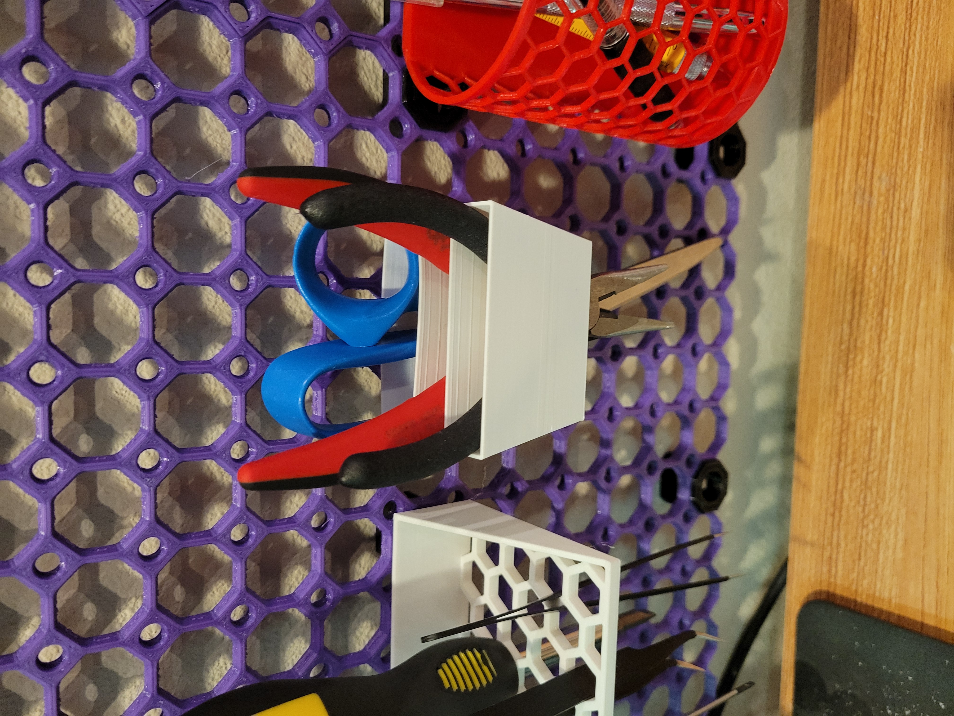Multiboard Scissor and Pliers Holders 3D model thumbnail