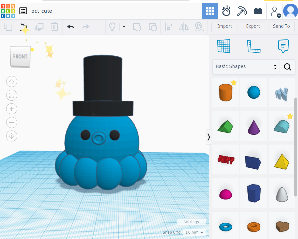 Octopus by wellwell12345 download free stl model printables