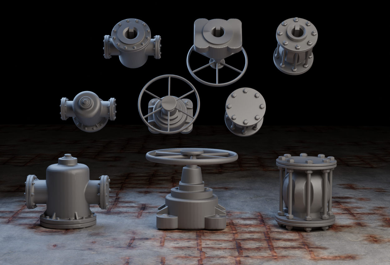 Industrial Hercules DJ Knob Set