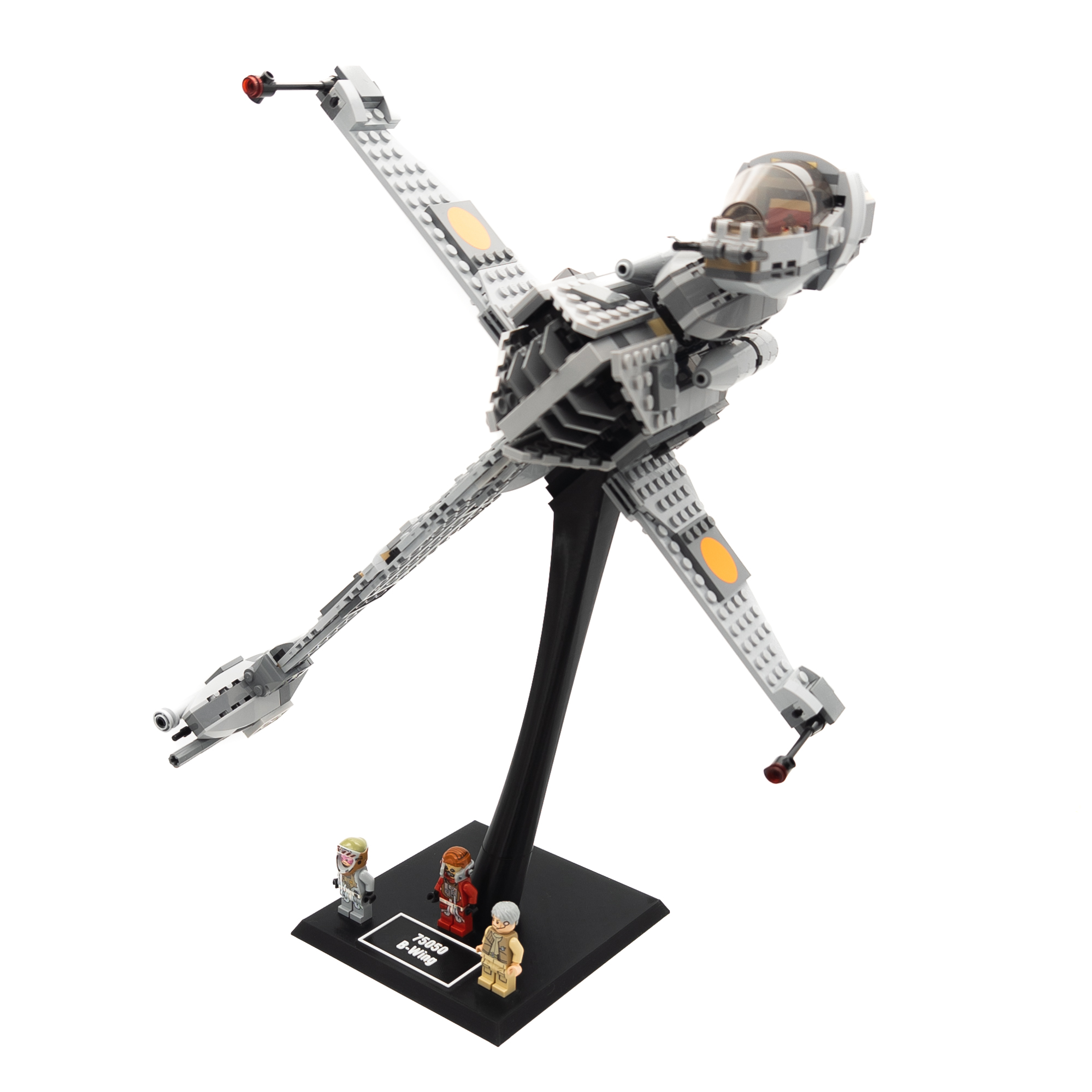 Display Stand for LEGO Star Wars 75050 B-Wing [last update 6.04.2024]