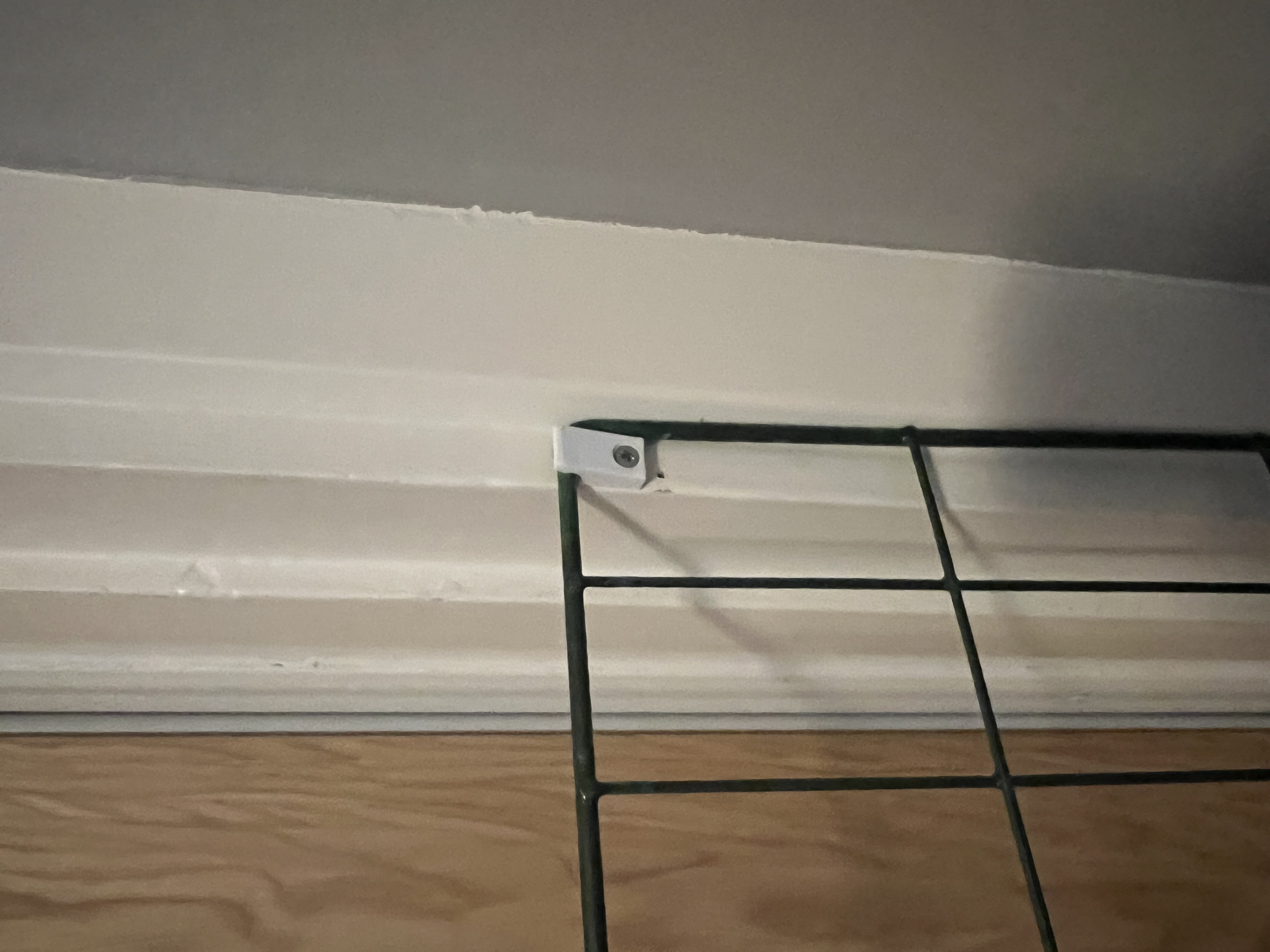 Hinges and reel for compost gate