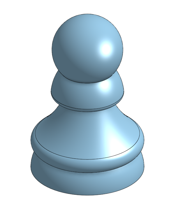 Small Chess Pawn by CrabLeg | Download free STL model | Printables.com