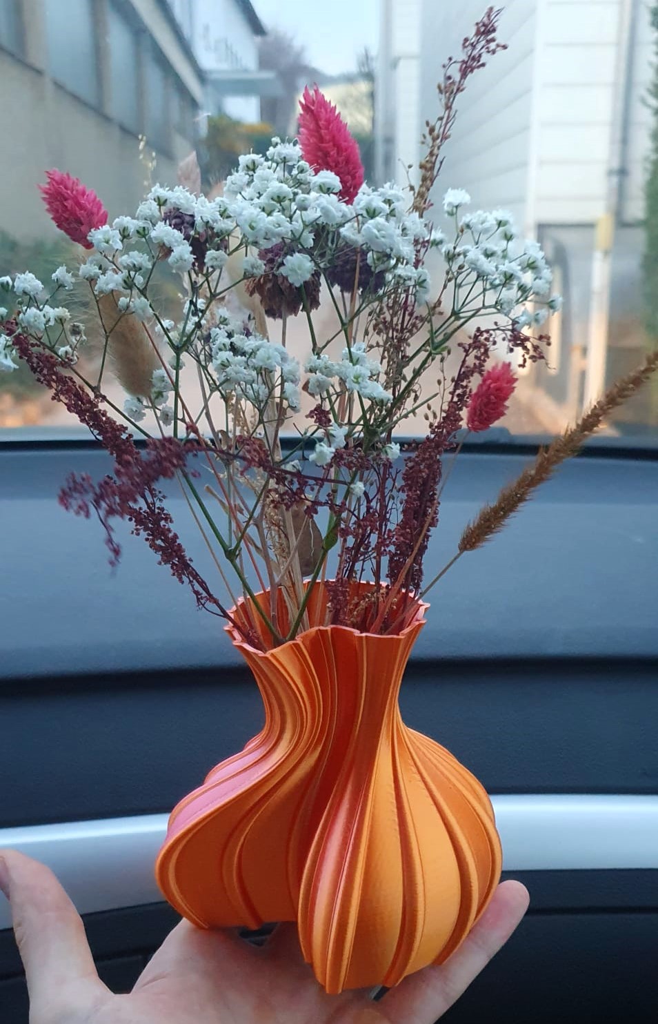 Striped Vase >005<