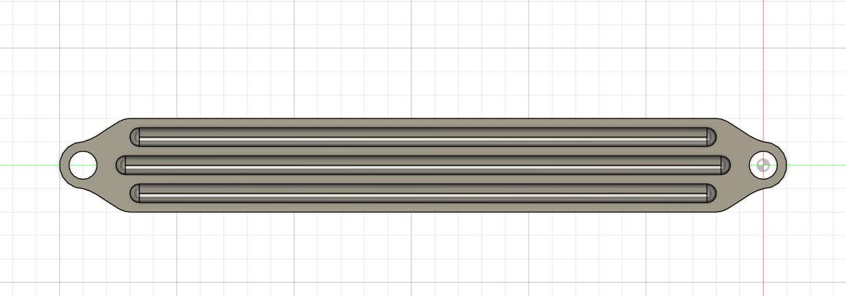 Battery bar restraint for 1 10 Scale RC Drift Car