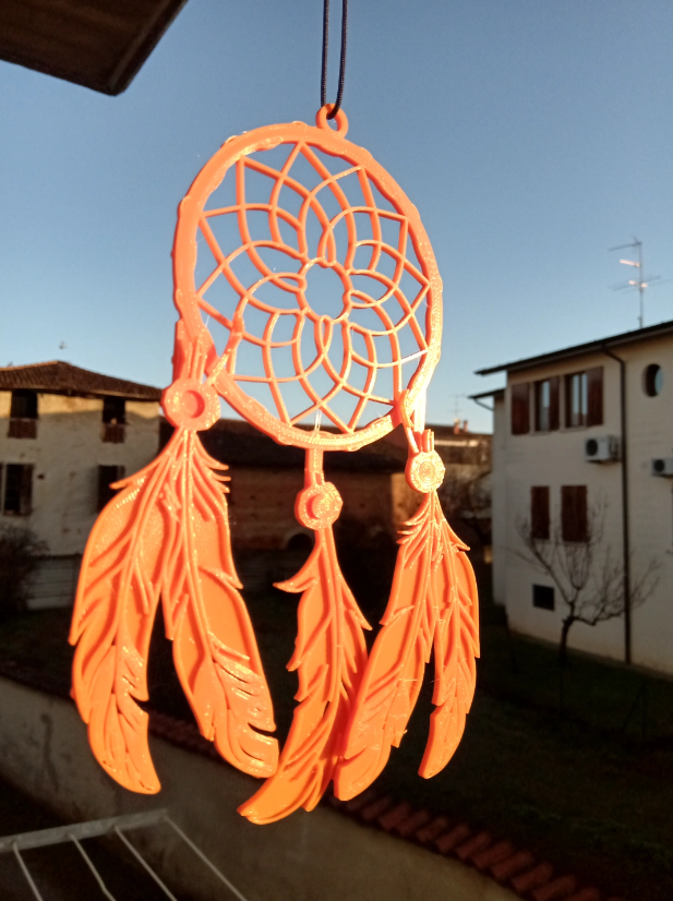 The dream catcher - WALL DECORATION by morfaber78 | Download free STL