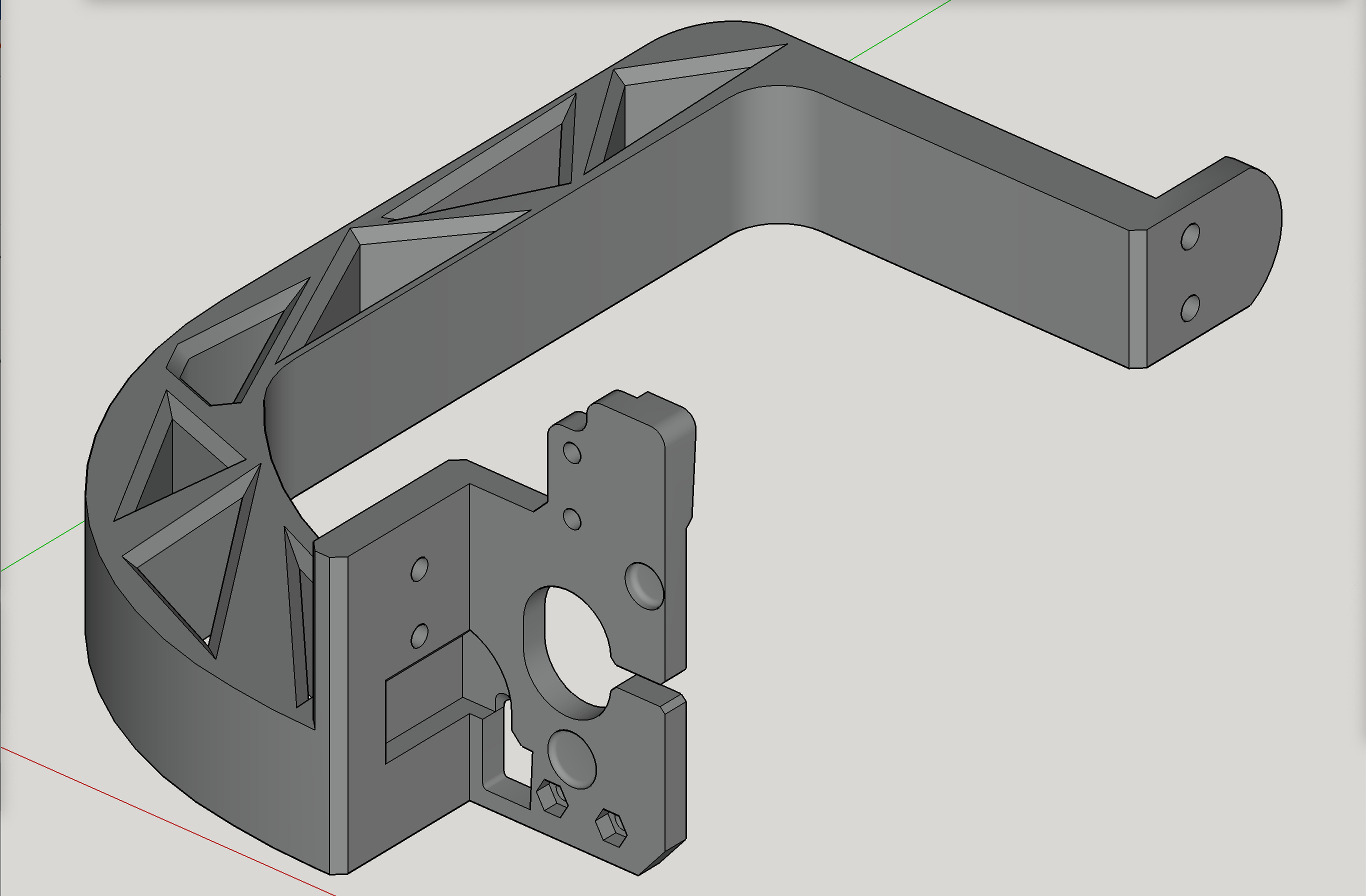 Flashforge Adventurer 5M (AD5M) IMPROVED Spool Holder, Inlet, Runout ...