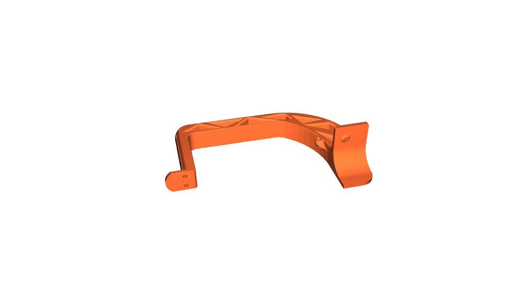 Flashforge Adventurer 5M (AD5M) IMPROVED Spool Holder, Inlet