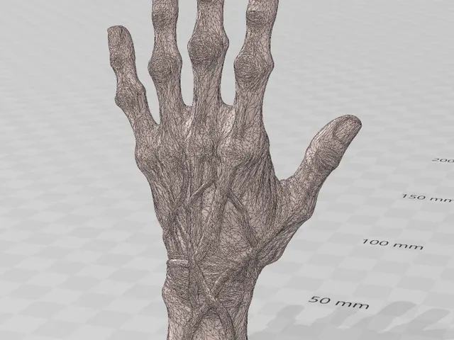 old man's hand
