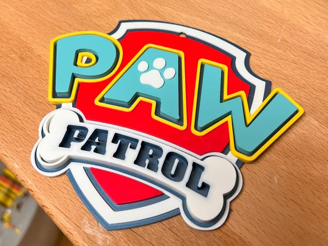 5-Colour Paw Patrol Logo