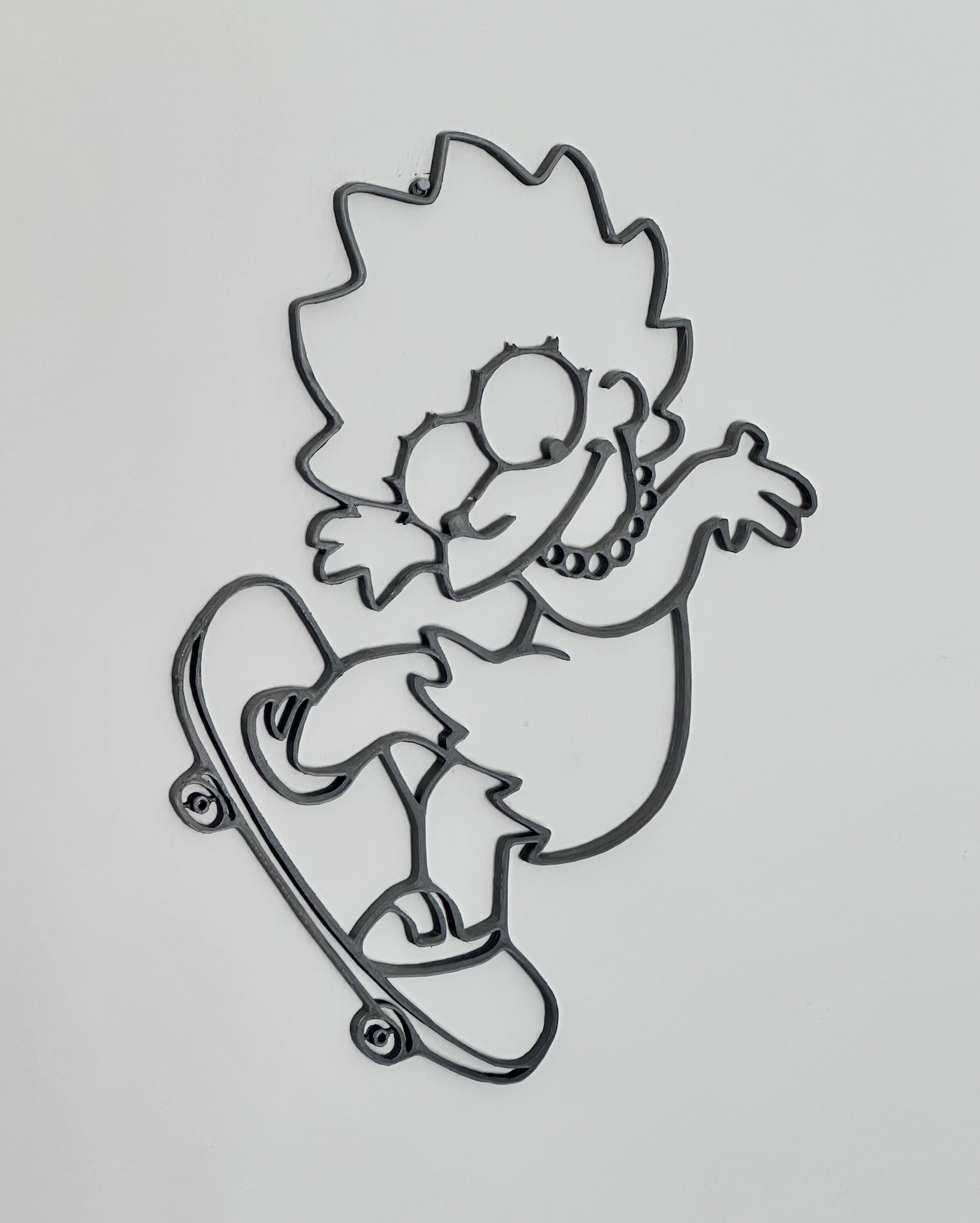 Lisa Simpson Wallart #GirlPower