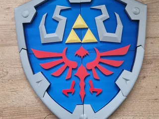 Hylian Shield Backing (No Edges) by Craz101 | Download free STL model | Printables.com