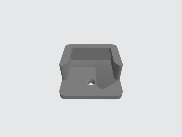 Miniatura 2 do modelo 3D Xiaomi Temperature Sensor Holder