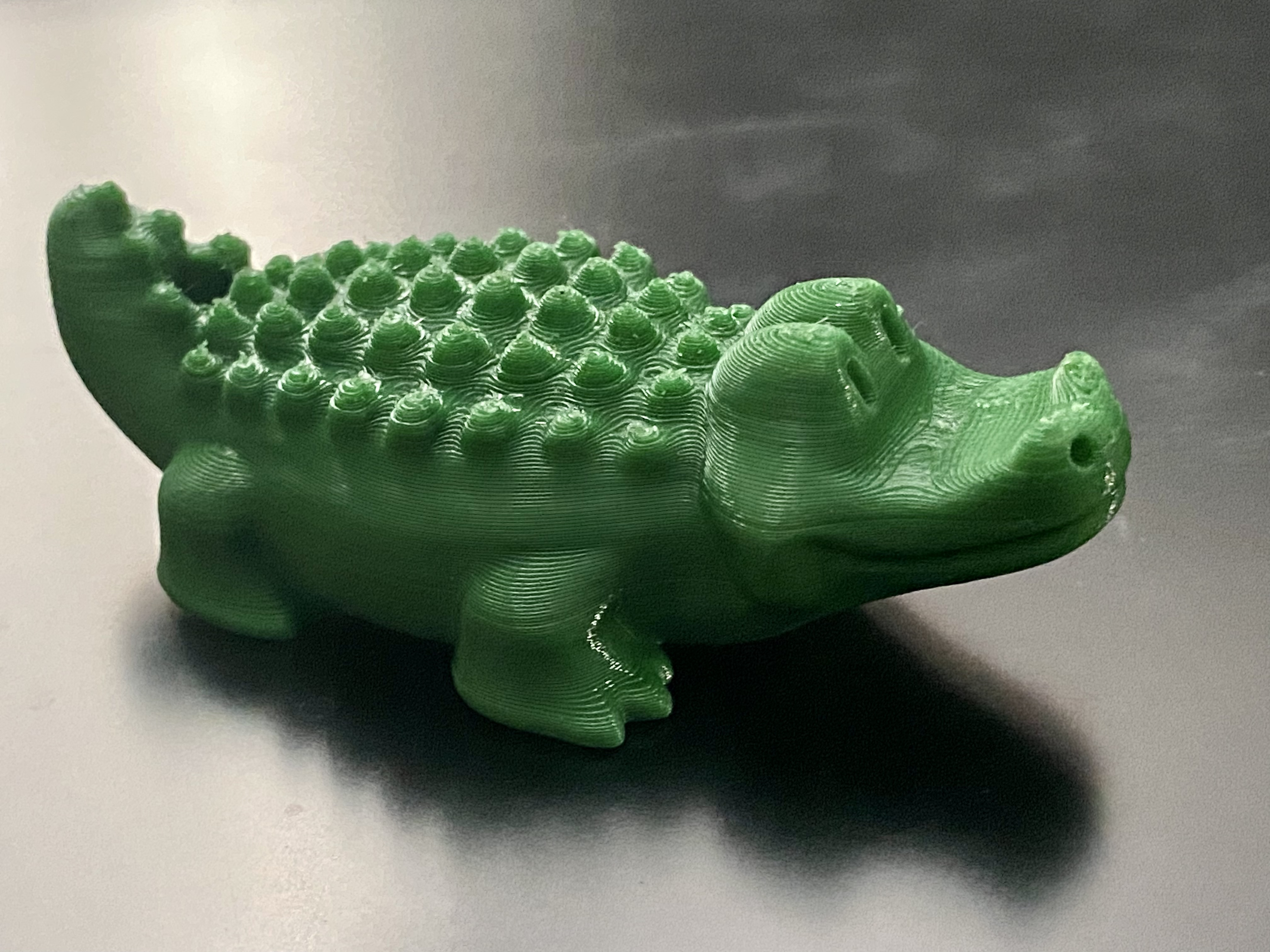Cute Faty Crocodile - Keychain