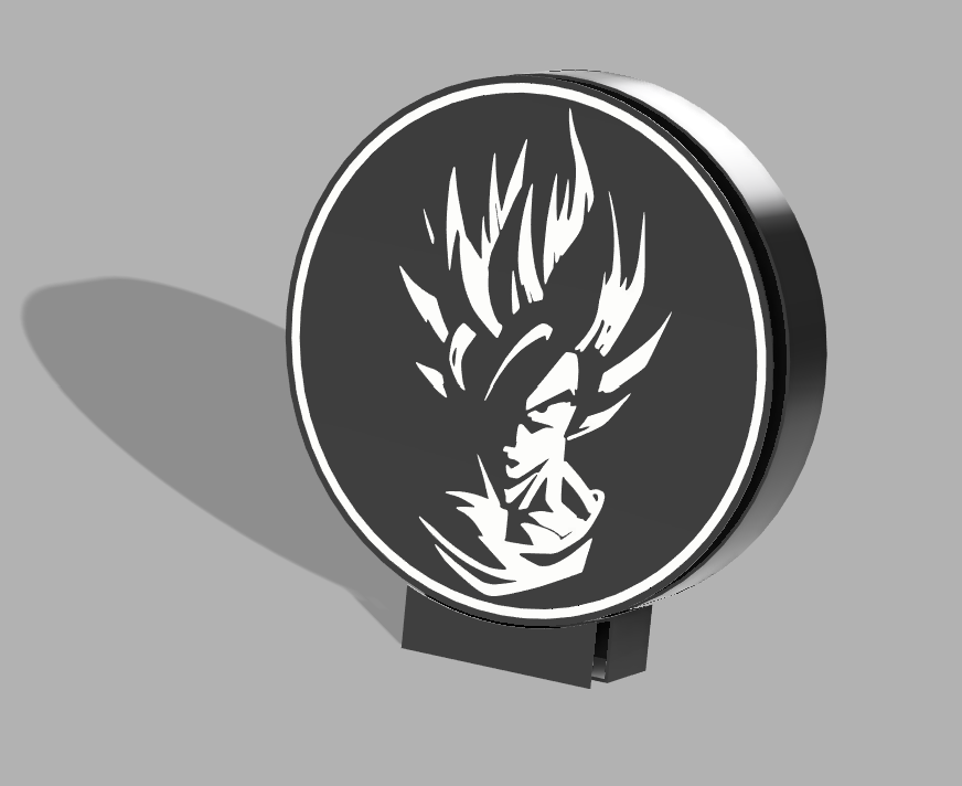 GOKU SHADOW LIGHTBOX
