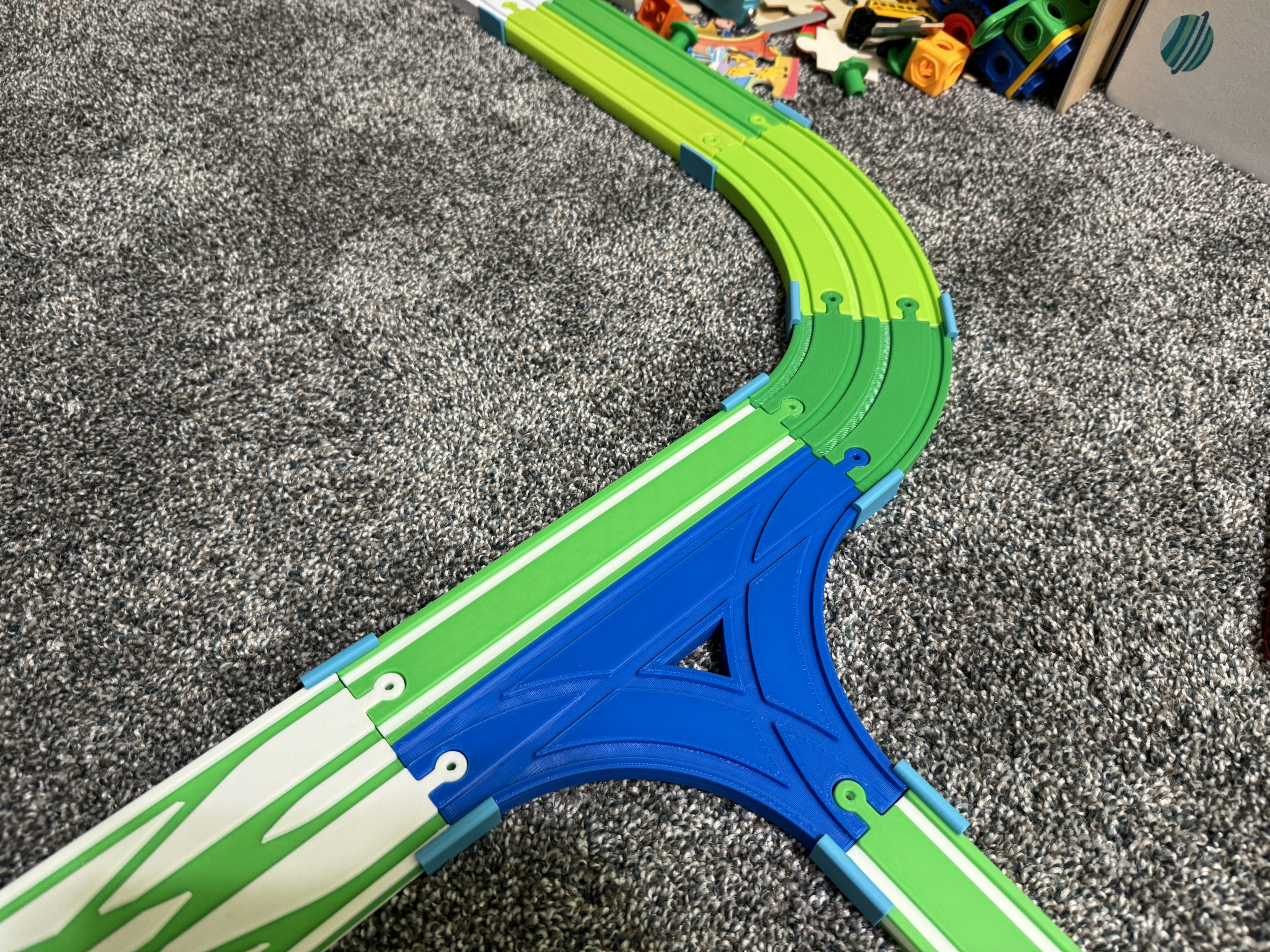 World's Best Wooden Train Track Clip for IKEA Lillabo / Brio