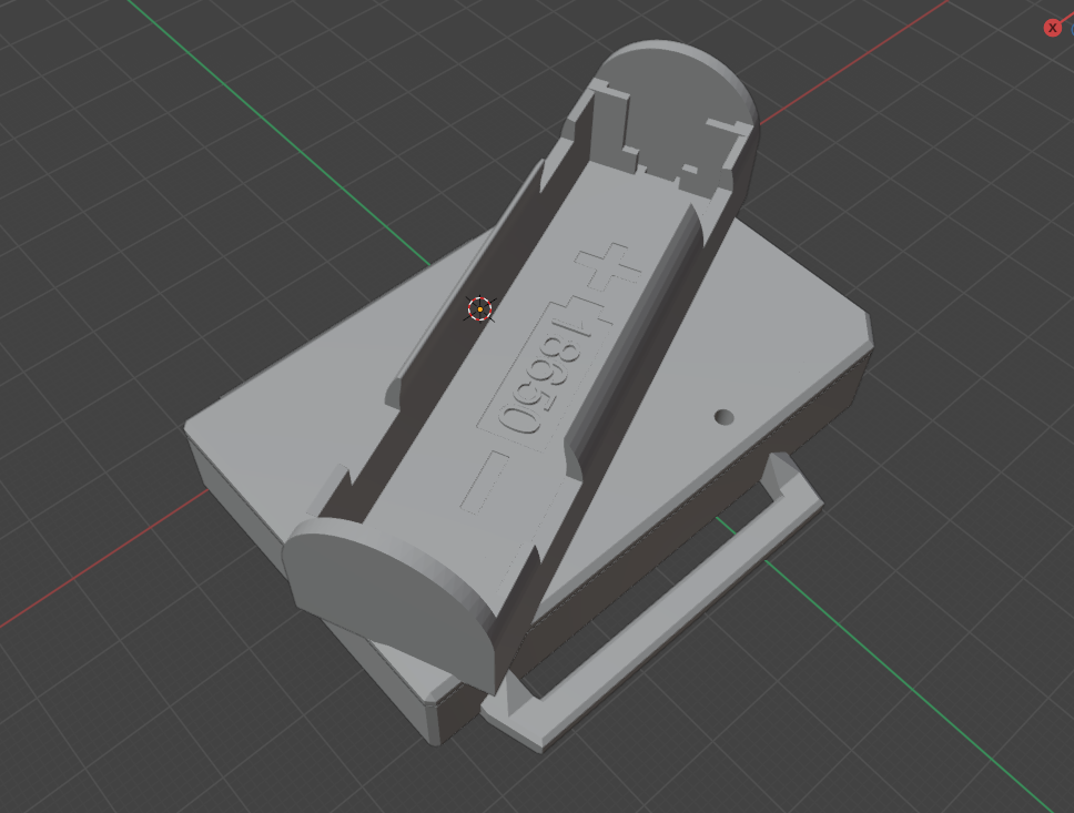 SlimeVR Millomaker's Ultimate Smol case 18650 Mod