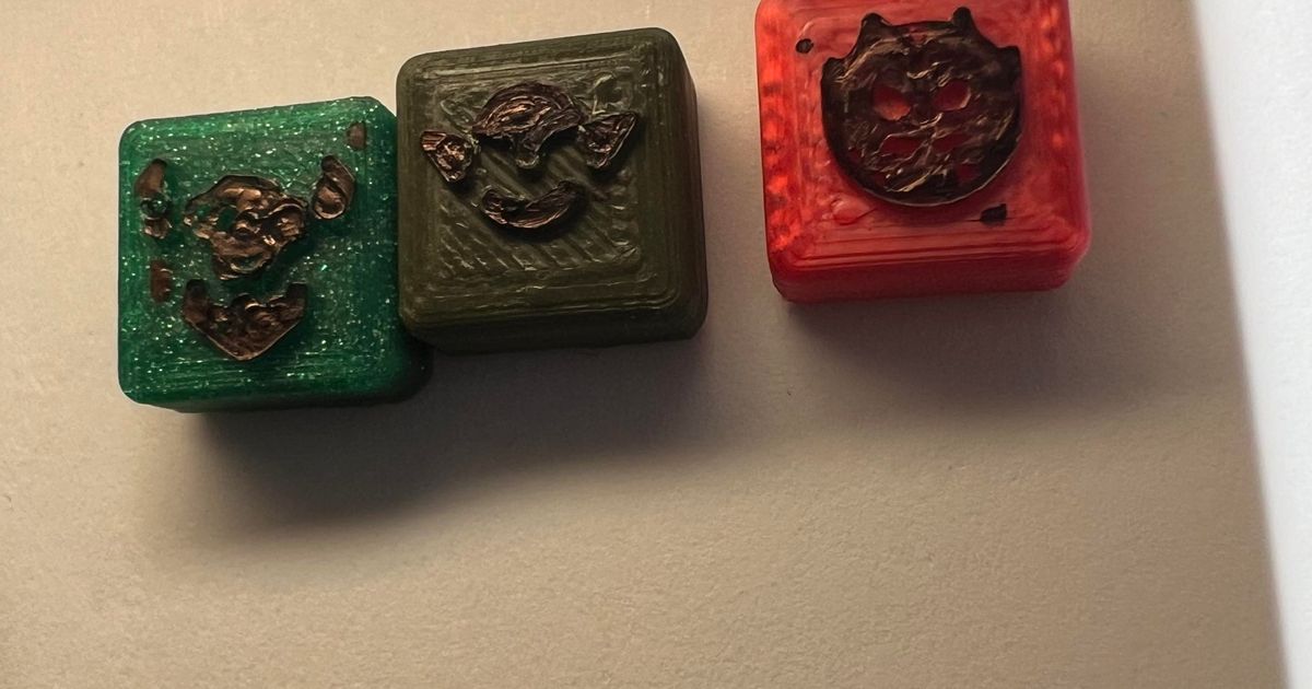 Shrunken Dungeon Villain Icons by Joshua Smith Download free STL