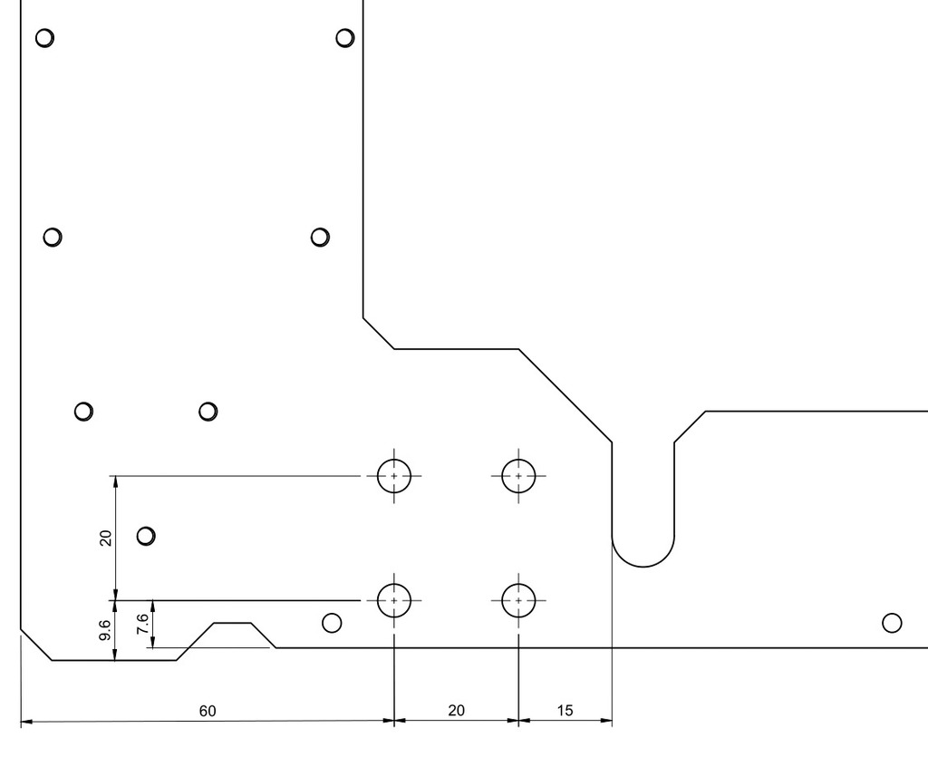 Customized parts for alu frame (Prusa i3 MK2/MK2.5) by Aktalion ...