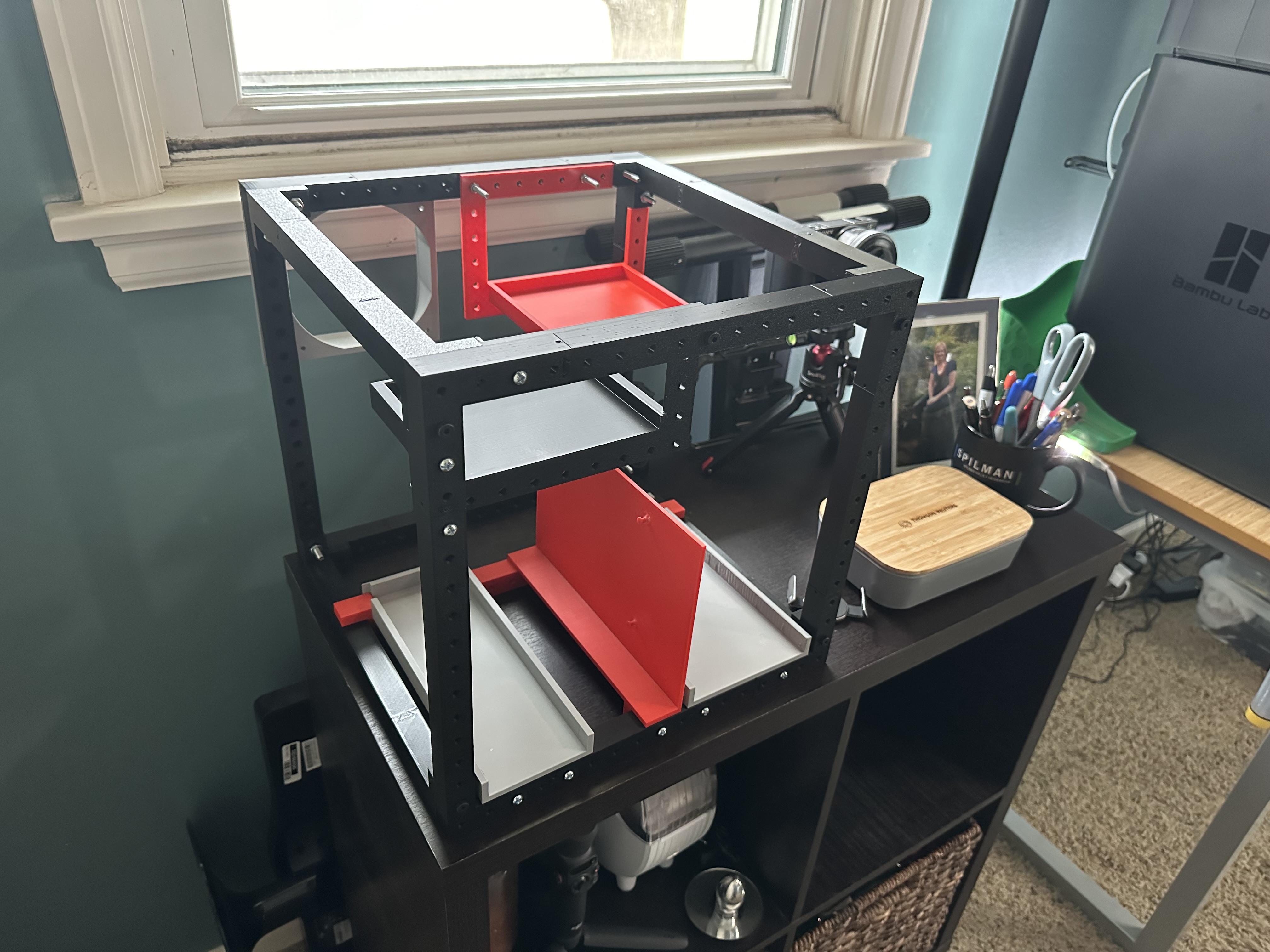 Structural cube frame - resizable