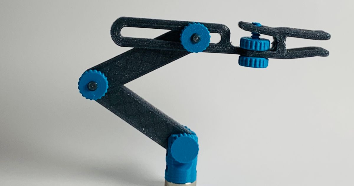 Magnetic clamp arm by R3D0 | Download free STL model | Printables.com
