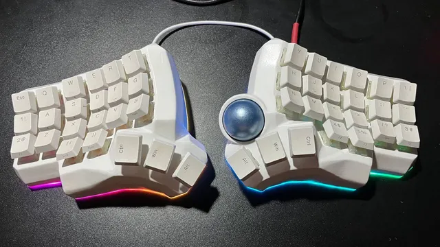 Dactyl 4x6 trackball