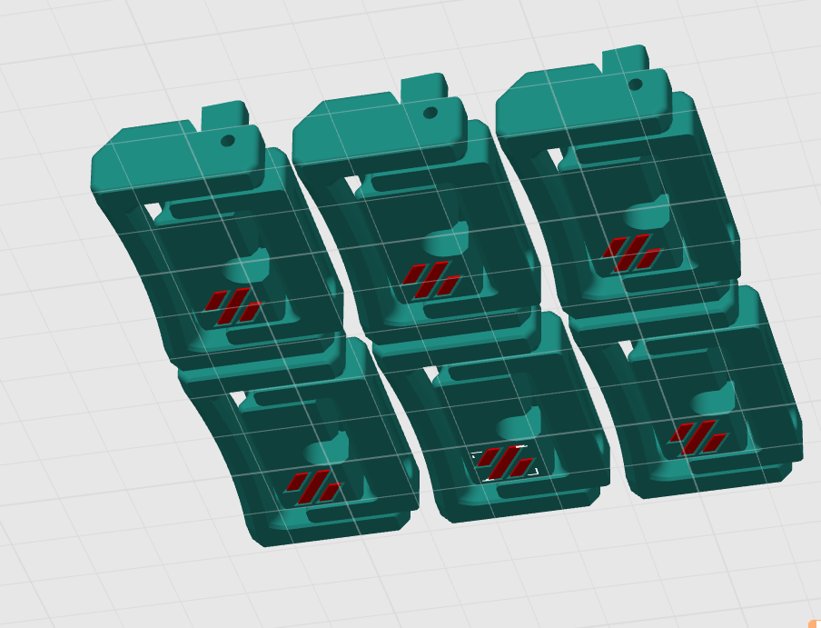 Colorful voron logo for any size latch (no mmu needed) by Bubuś ...