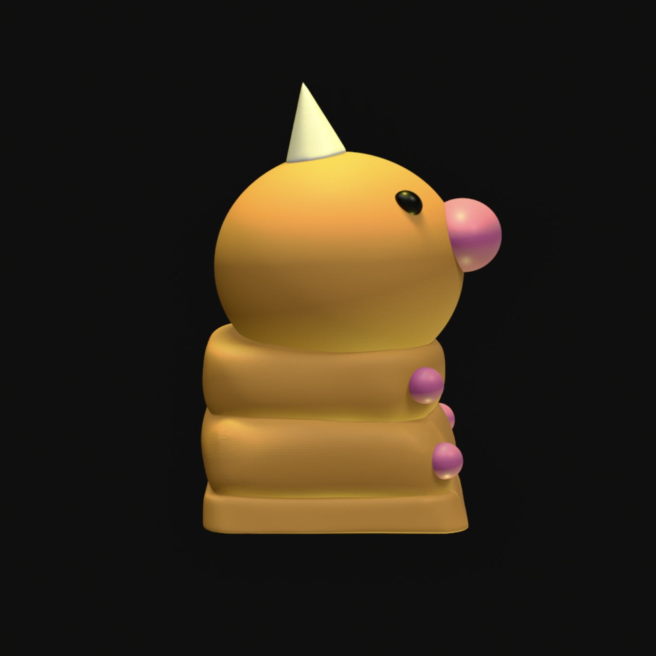 Weedle keycap n 0013 by creative dicks download free stl model