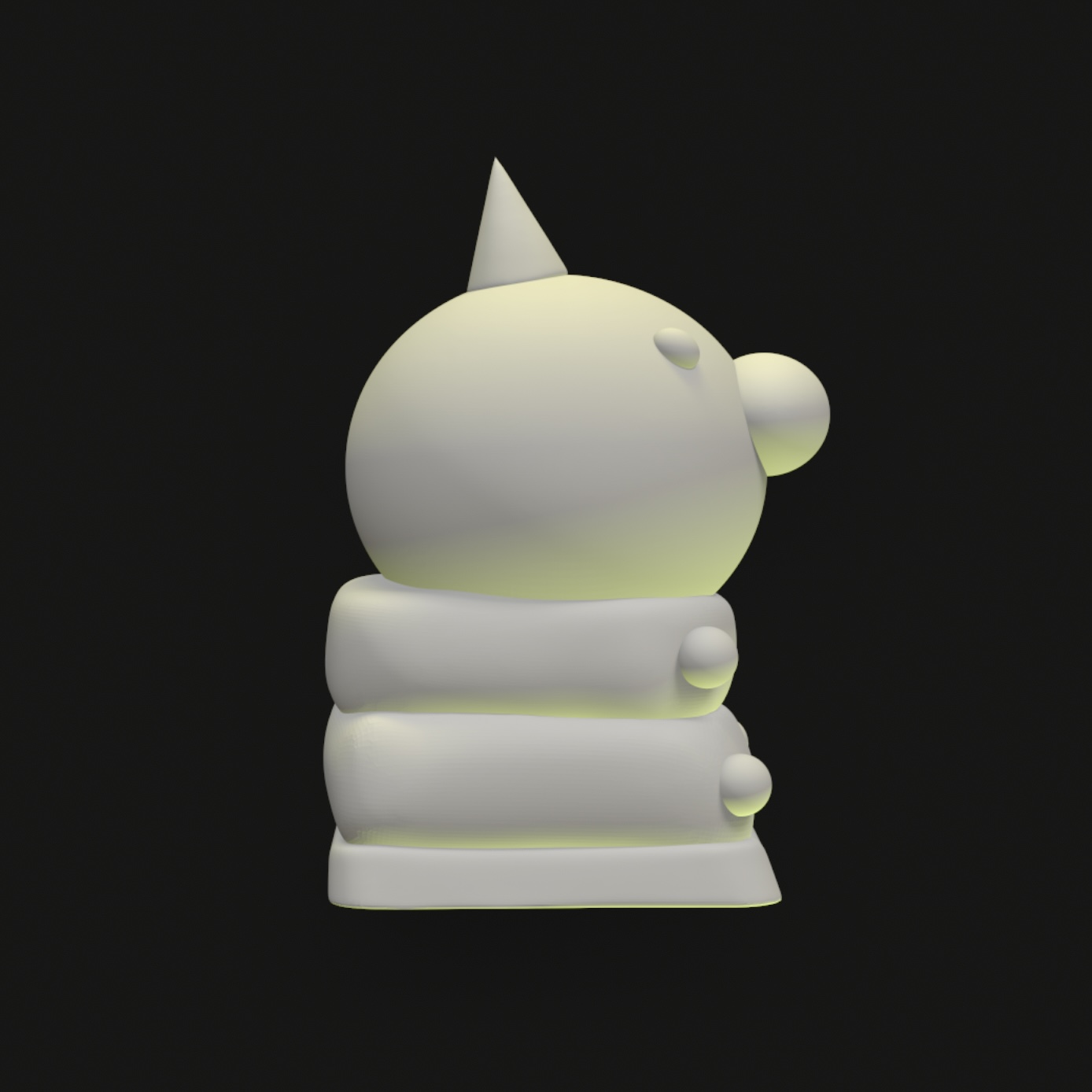 Miniatura 7 do modelo 3D WEEDLE KEYCAP Nº0013 '