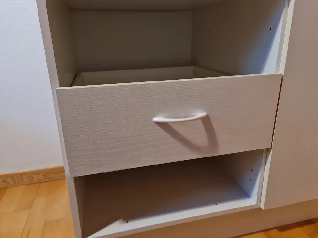 Drawer slider for closet assembly