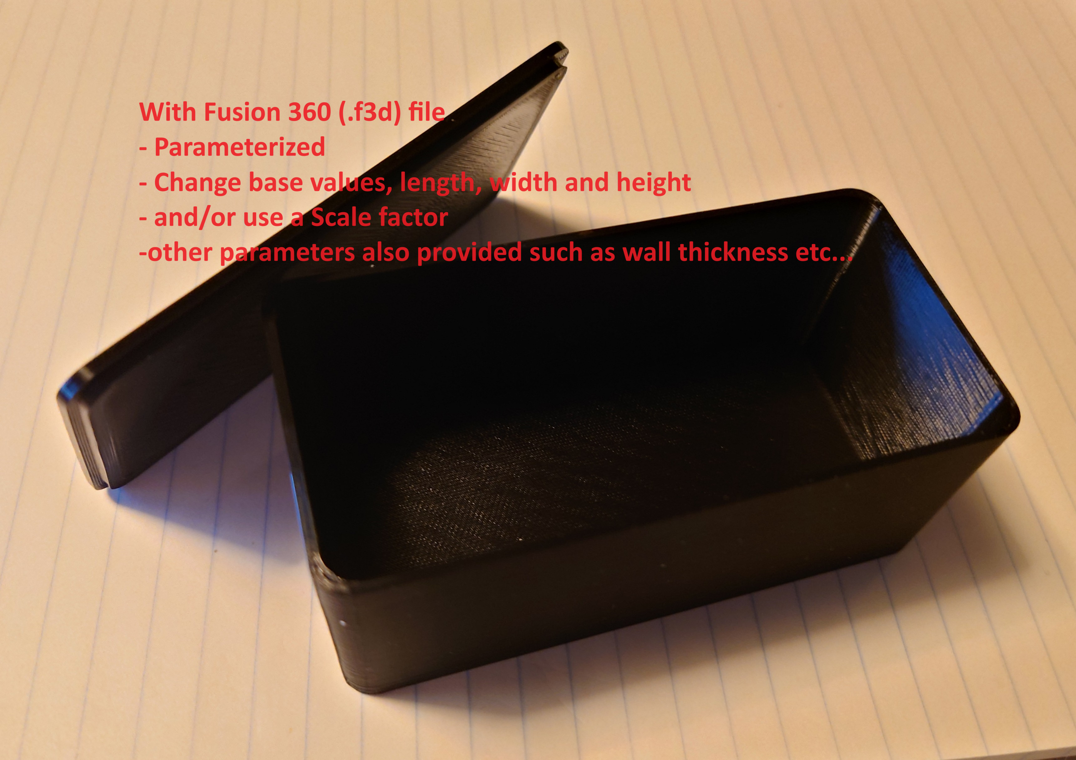Simple Box with a Simple Lid