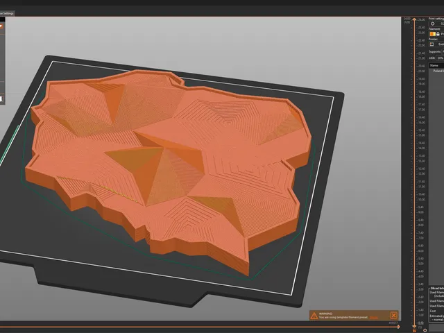Low Poly Poland Map Wall Art
