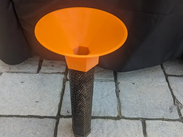 Pellet Smoke Tube Funnel