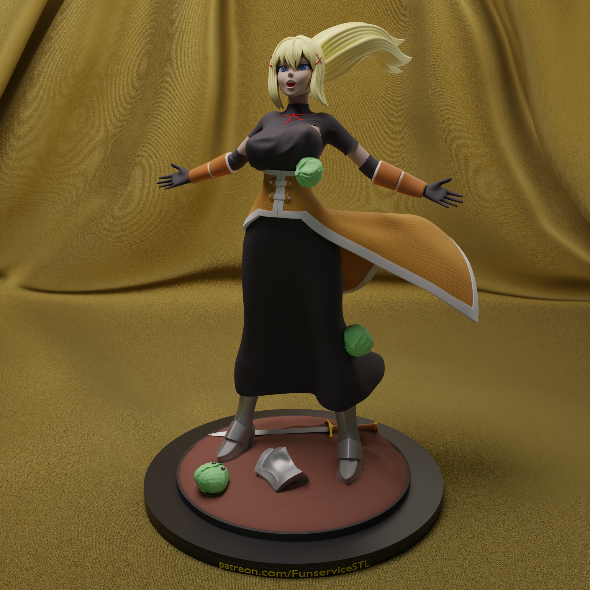 Darkness from konosuba Anime