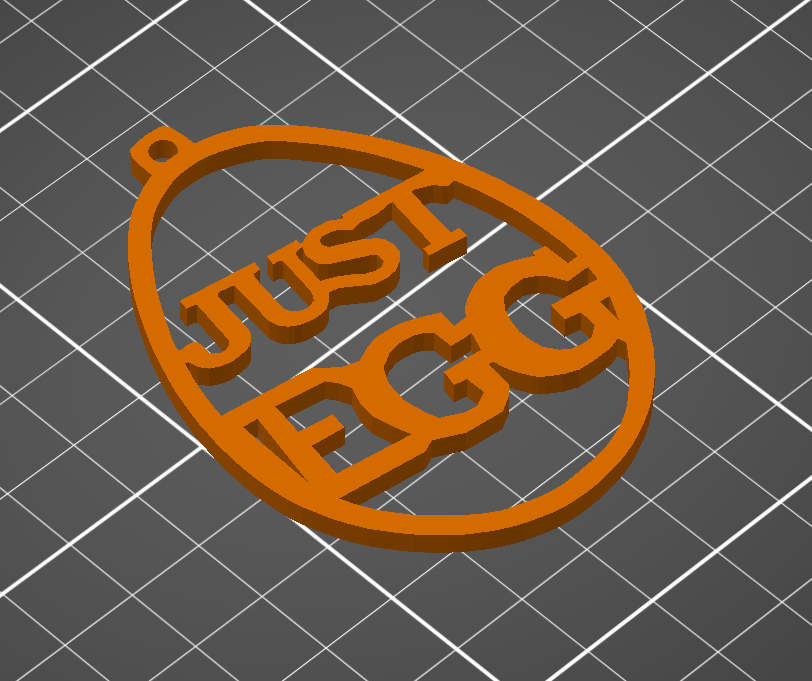 Miniatura 4 do modelo 3D Just Egg - Easter Decorations - 3 Versions