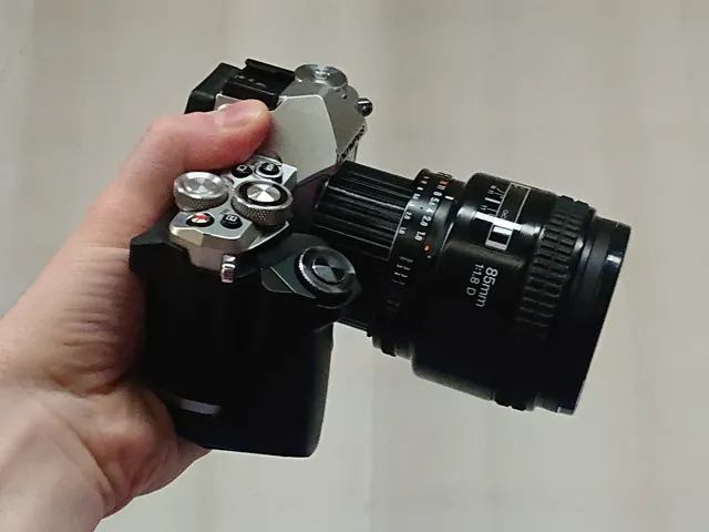Nikon fmount lens to MFT m43 camera body