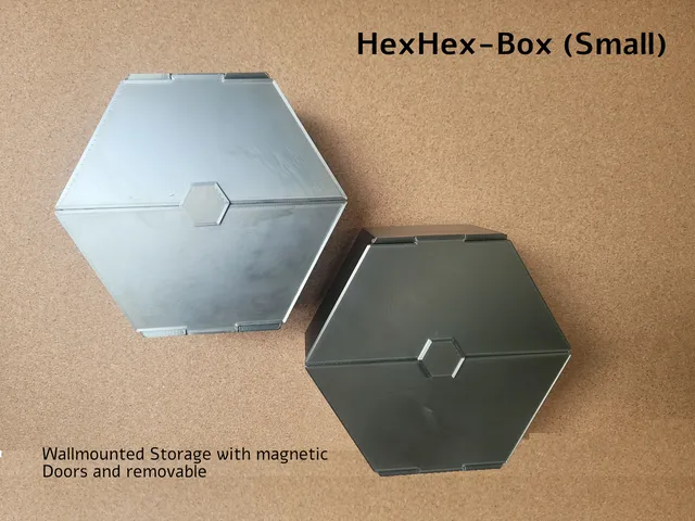 HexHex Wall-Box - Wallmounted & Removable (Small)