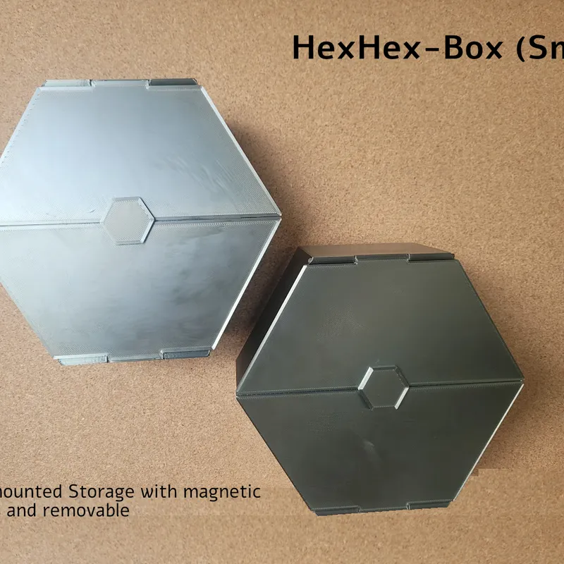 Small Parts Box with removable bins by Netfool, Download free STL model