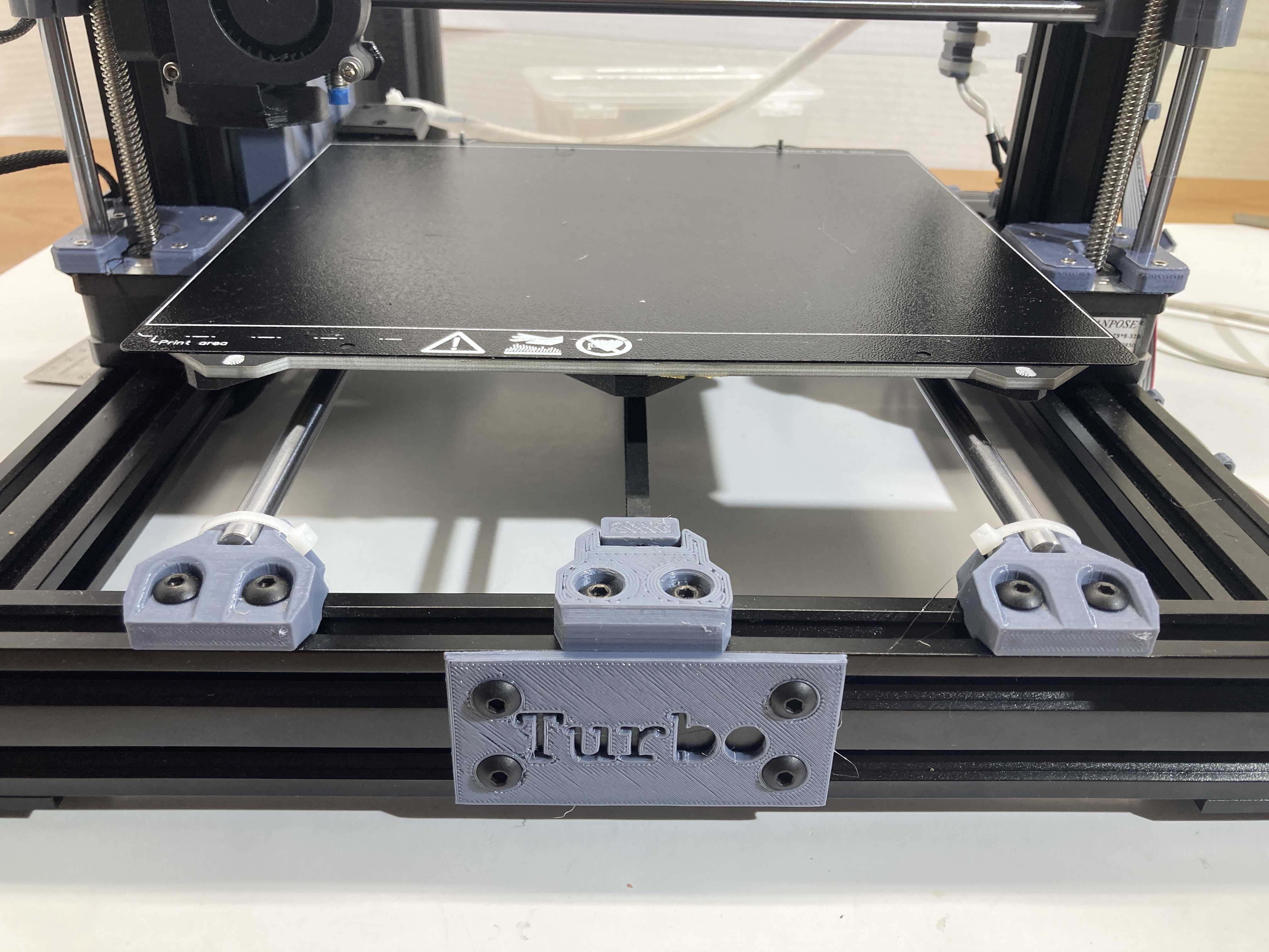 Namemplate for 2040 Aluminium extrusion (Bear Upgrade)