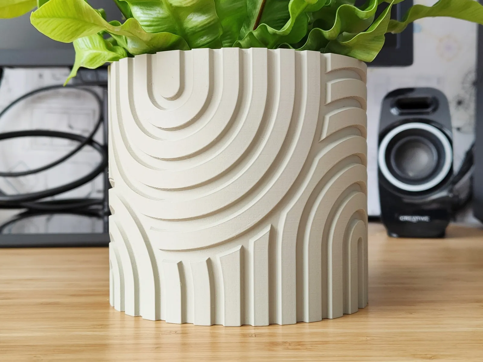 model of  3d printed pot