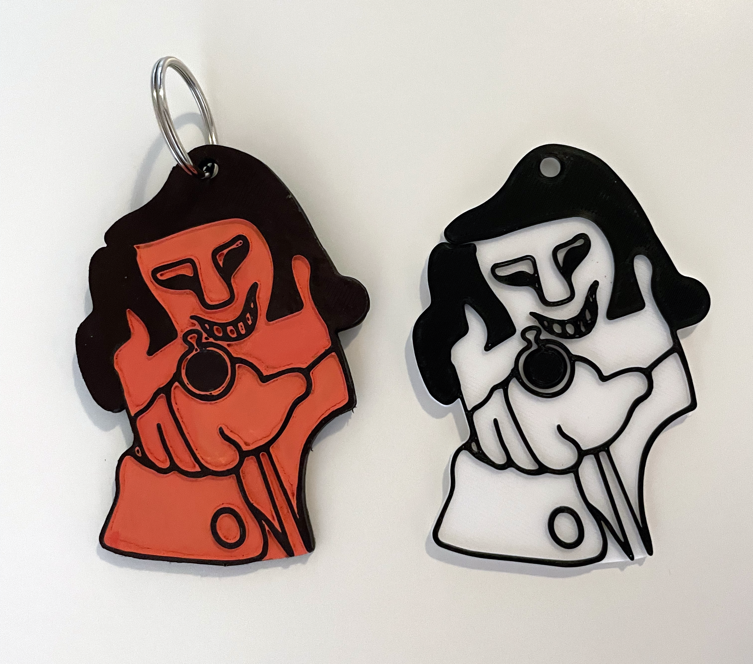 Stereolab "Cliff" Keychain