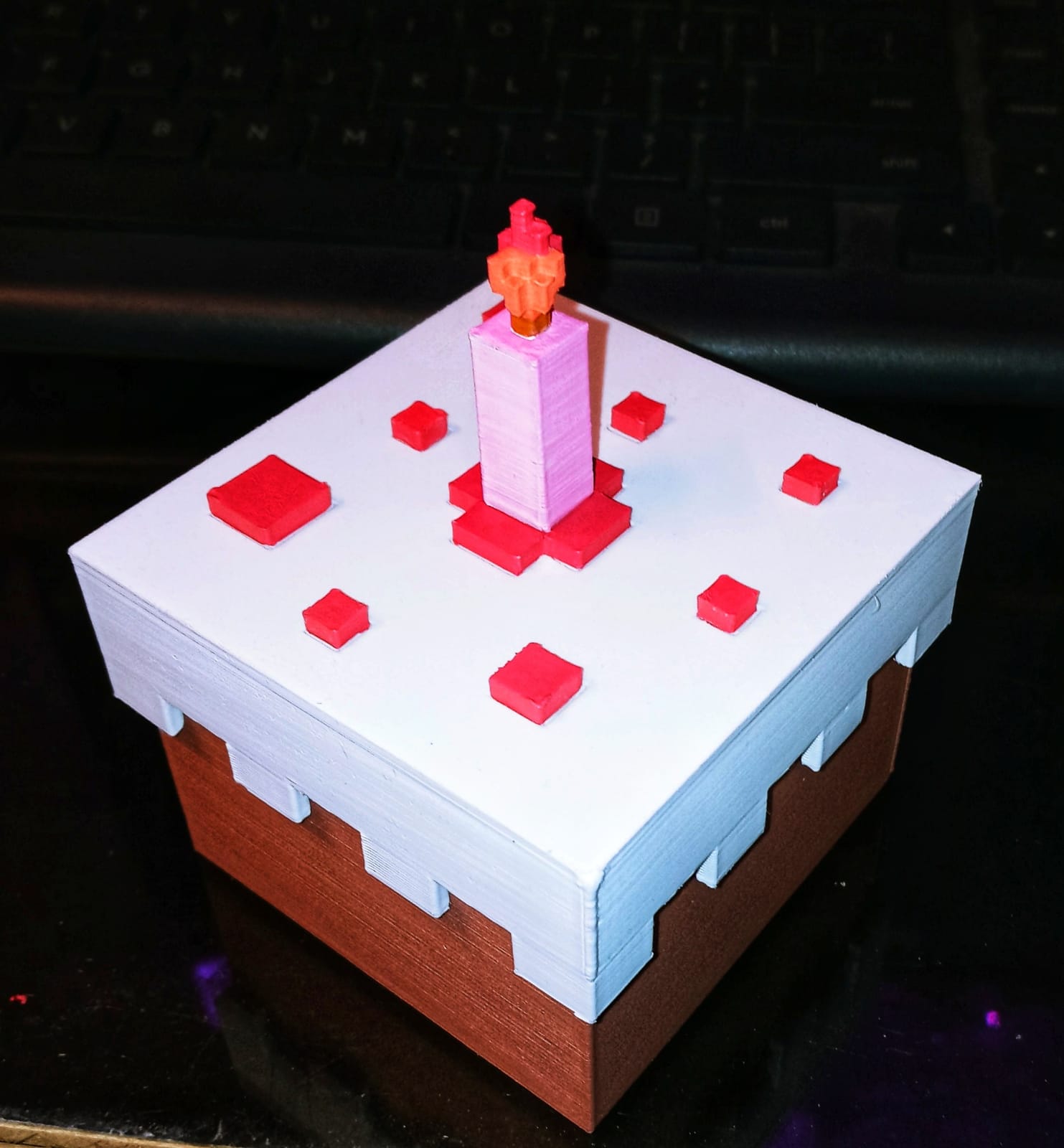 Minecraft Cake Box