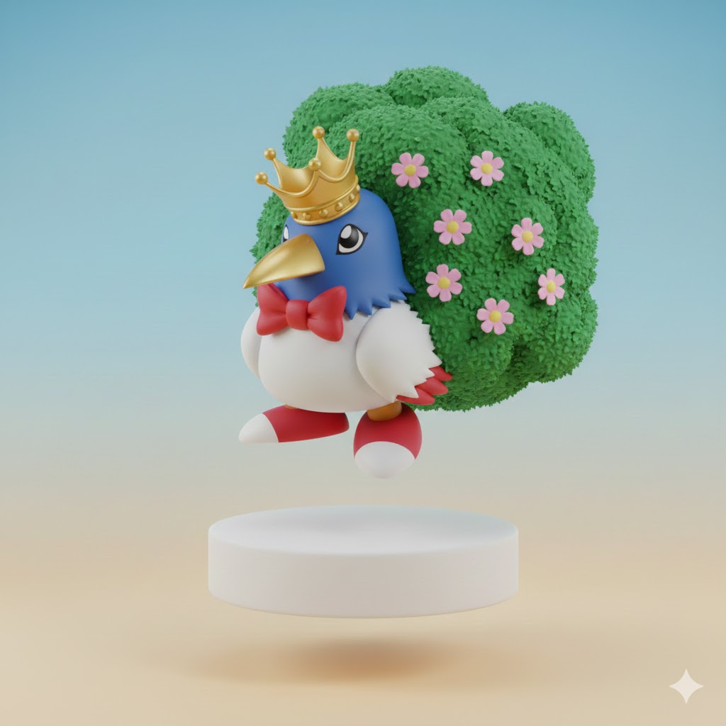 Delumon Digimon Creature Model