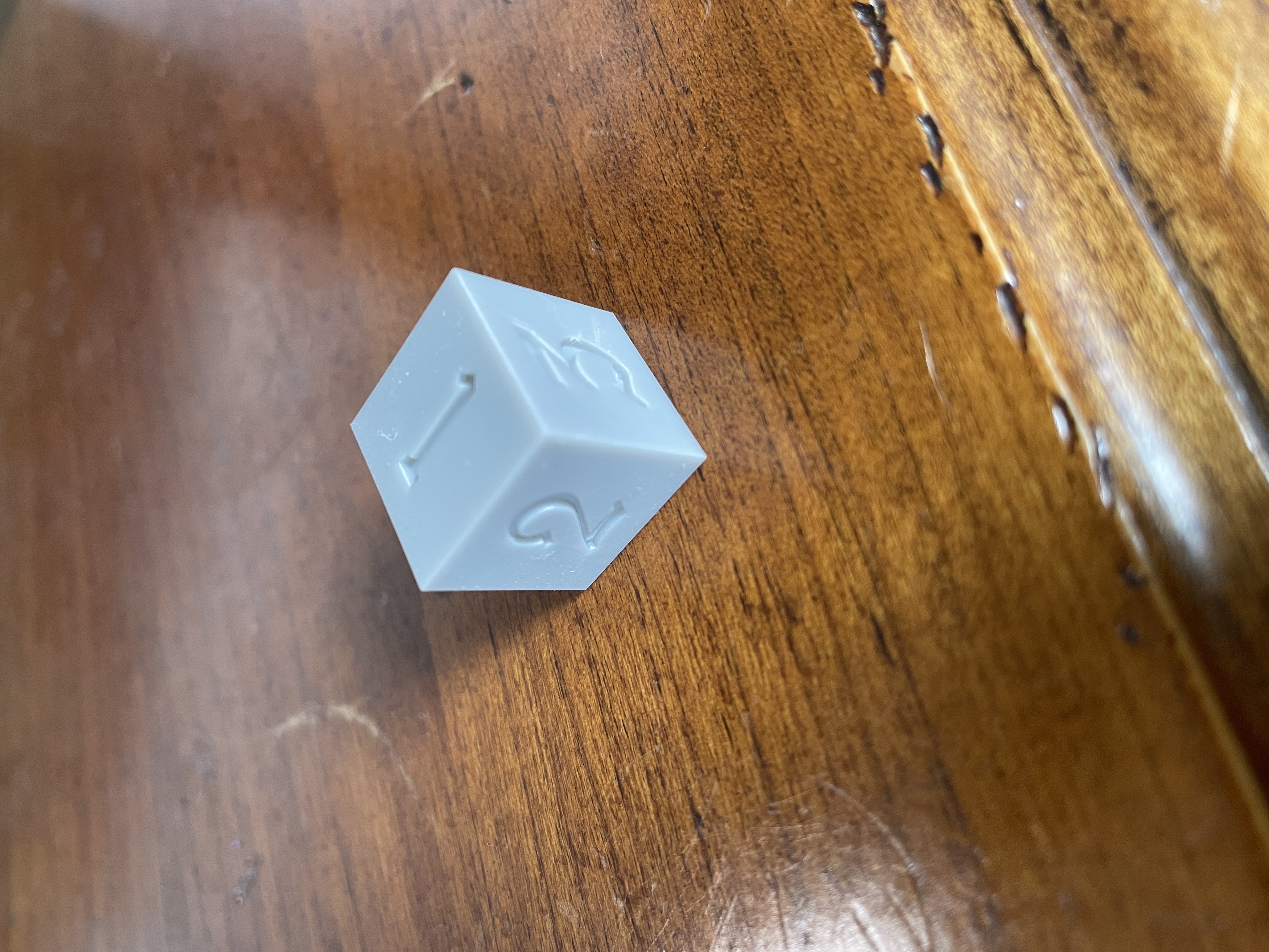 6 Sided D3 Die Black Clover